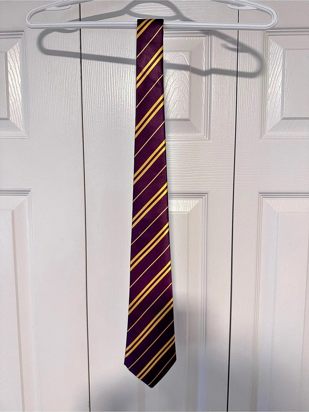Rubies Harry Potter Gryffindor Stripe Costume Tie Purple & Yellow